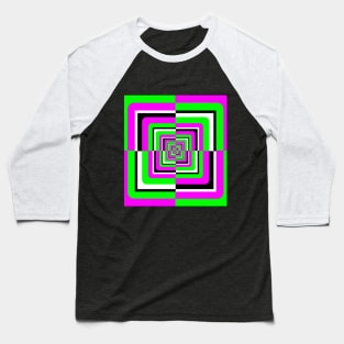 Optical trippy Baseball T-Shirt